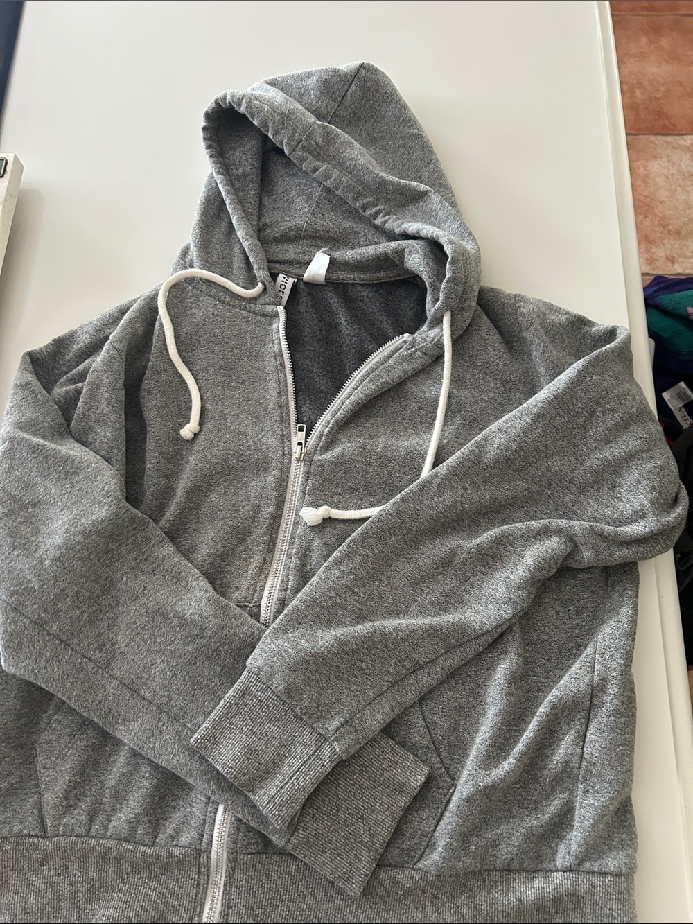 Boys size medium zipper hoodie